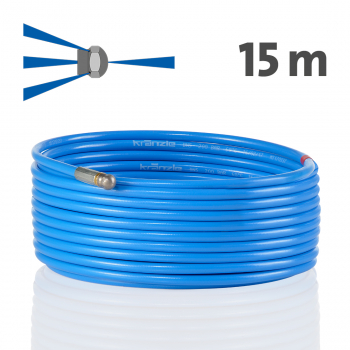 Rohrreinigungsschlauch 15 m Stecksystem D12