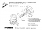 Kränzle    Reparatur-Satz Manschetten AZ-L 14mm