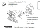 Kränzle Reparatur Satz Manschetten 12 mm - K 1050 / TS / TS T